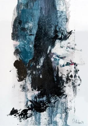 Ecos de Frustración XiX Monotipo sobre papel