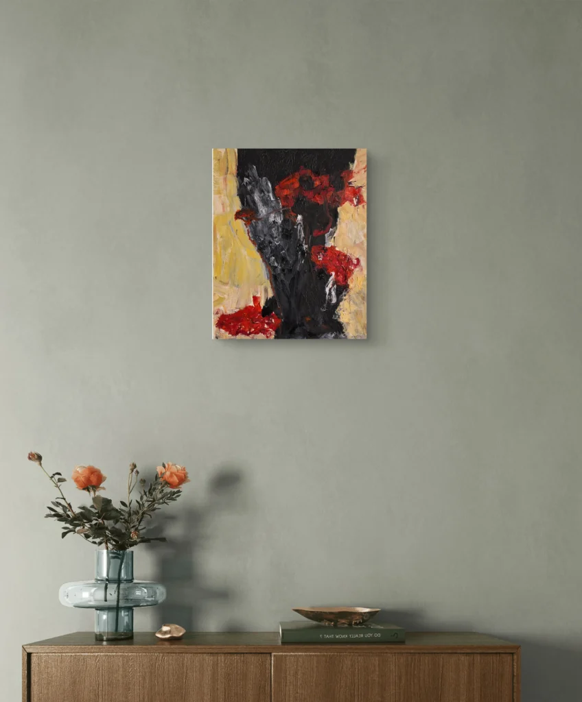 Obras de grabado expresionista para decoración
