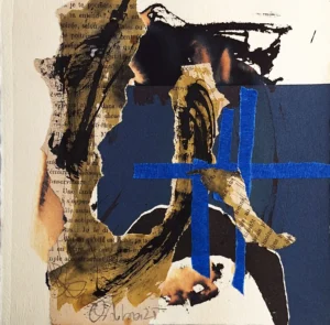 Fragmentos del tiempo: Collage y Tinta China nº20