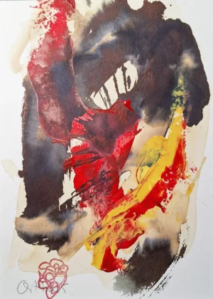 Tinta china sobre papel