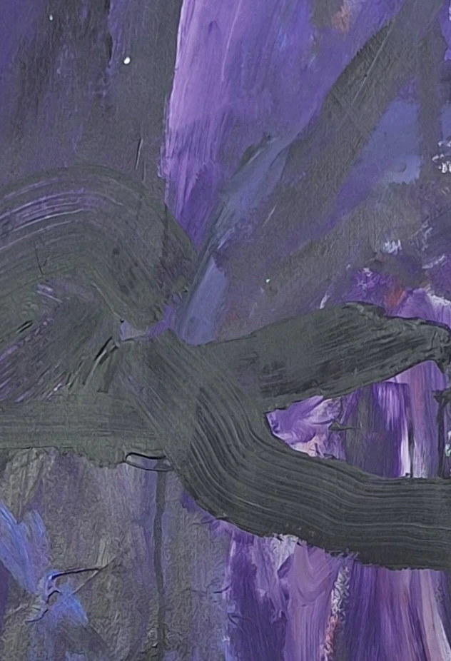 Guggenheim, después · detalle 5 · Tinta china y acrílico sobre papel · Ortubia 2025